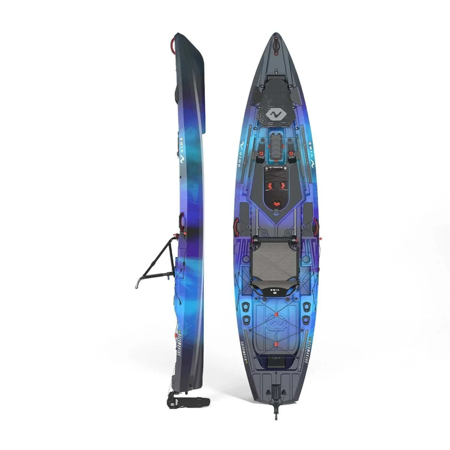 Vibe 12.5 ft Sit-On-Top Pedal Drive Fishing Kayak