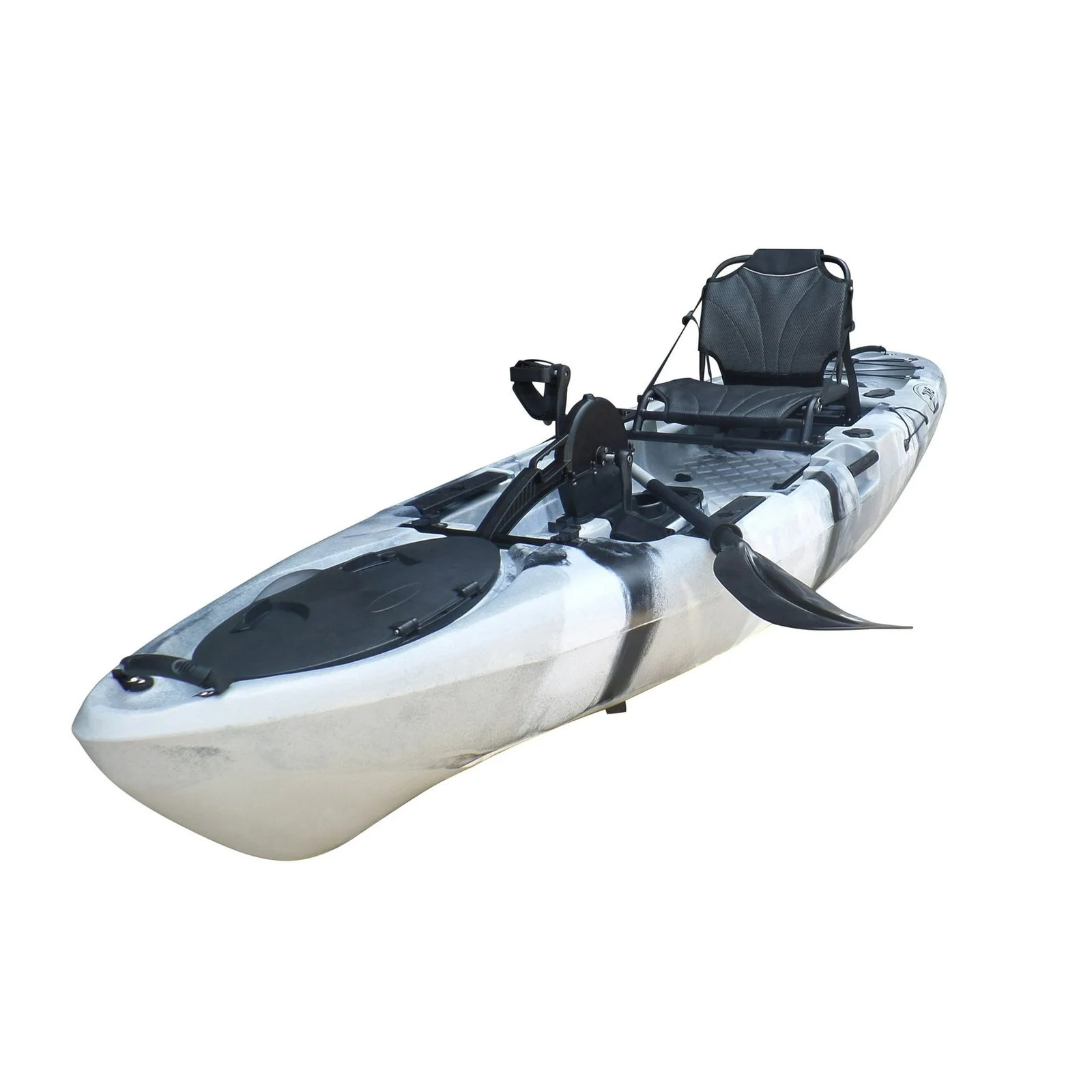 BKC 10.6 ft Propeller Pedal Drive Fishing Kayak