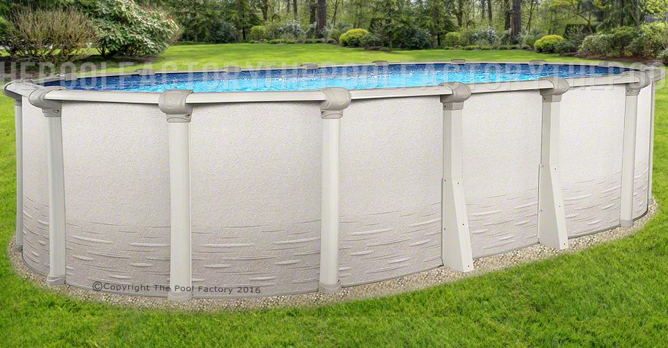 8 x 12 ft x 52 Inch Oval Above Ground Pool