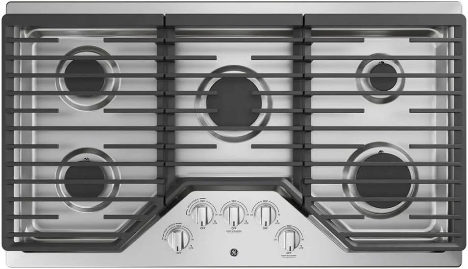 GE 36 Inch Built-In Gas Cooktop - Image 4
