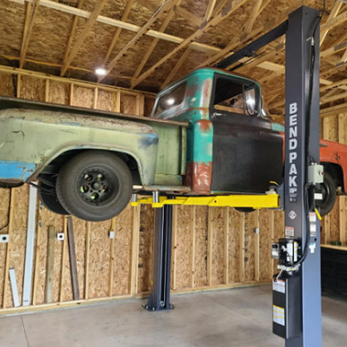 BendPak 10,000 lb 2-Post Car Lift with 168 Inch Extended Height - Image 2