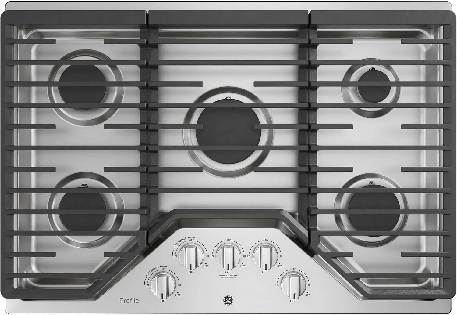 GE Profile 30 Inch Built-In Gas Cooktop - Image 6