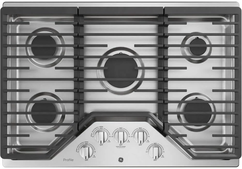 GE Profile 30 Inch Built-In Gas Cooktop - Image 2