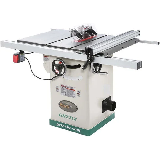 Grizzly 10 Inch 2 HP Hybrid Table Saw with T-Shaped Fence - Image 3