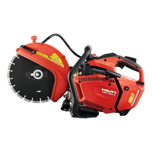Hilti 12 Inch Hand-Held Concrete Gas Saw with Diamond Blade
