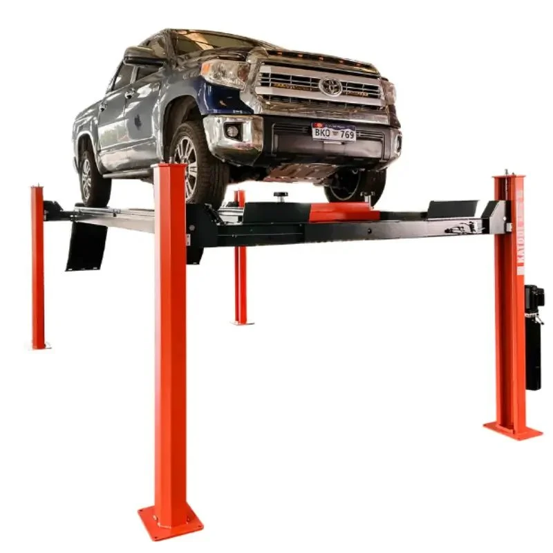 KATOOL 15,000 lb 4-Post Alignment Lift with Rolling Jacks