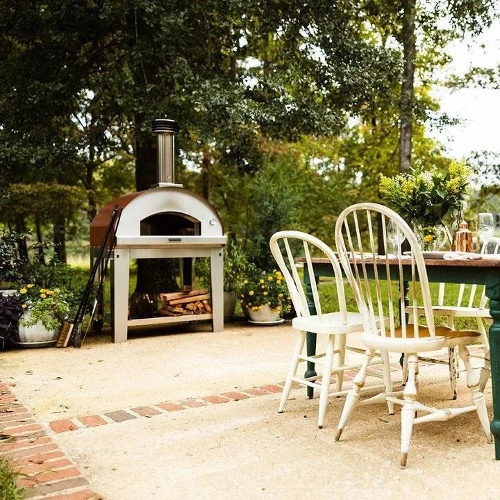 Fontana Wood-Fired Pizza Oven, Stainless Steel - Image 3