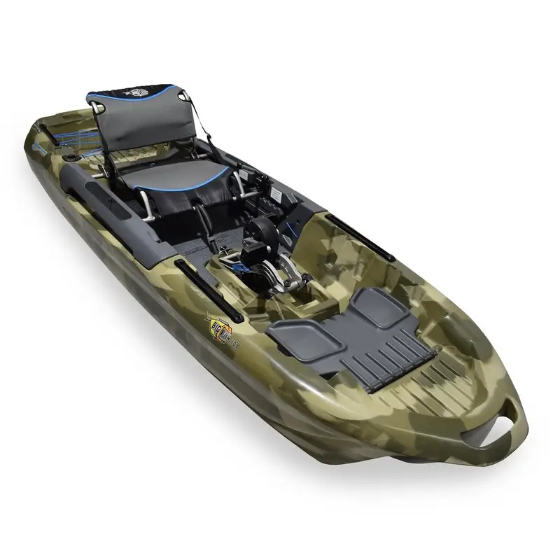3 Waters 108 Inch Pedal Drive Fishing Kayak, Urban Camo - Image 2