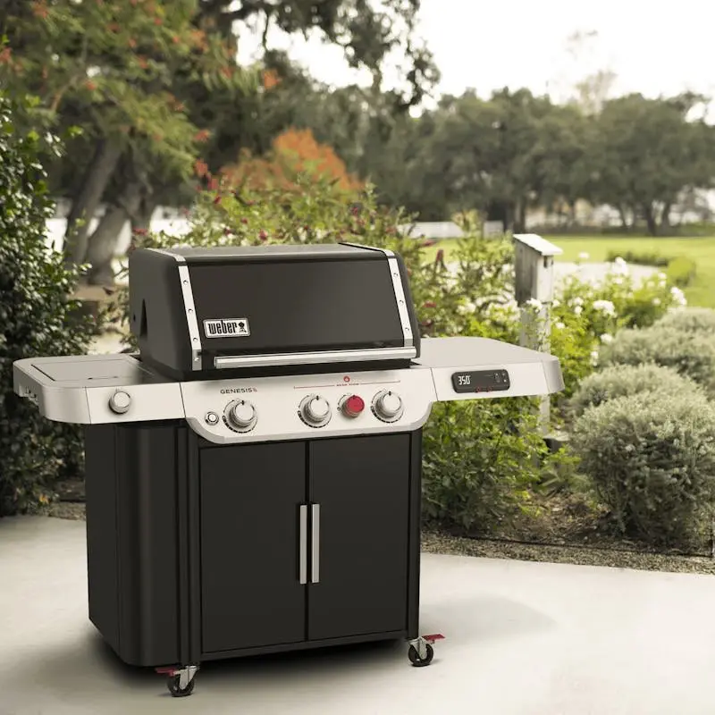 Weber Smart 3-Burner Gas Grill with Side Burner - Image 3