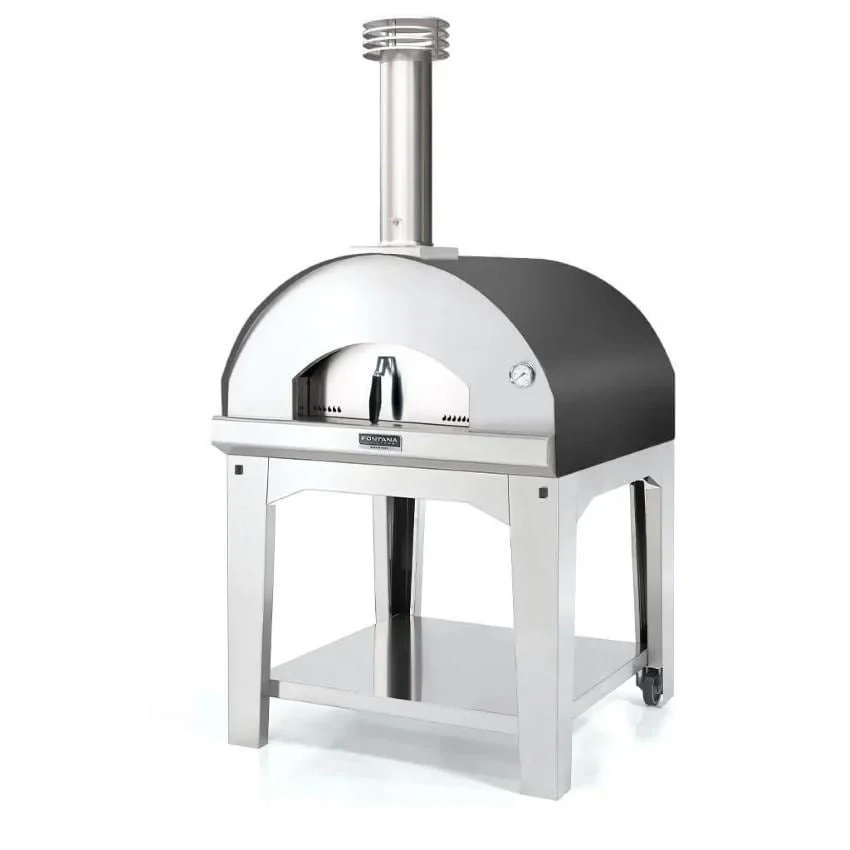 Fontana Wood-Fired Pizza Oven, Anthracite - Image 2