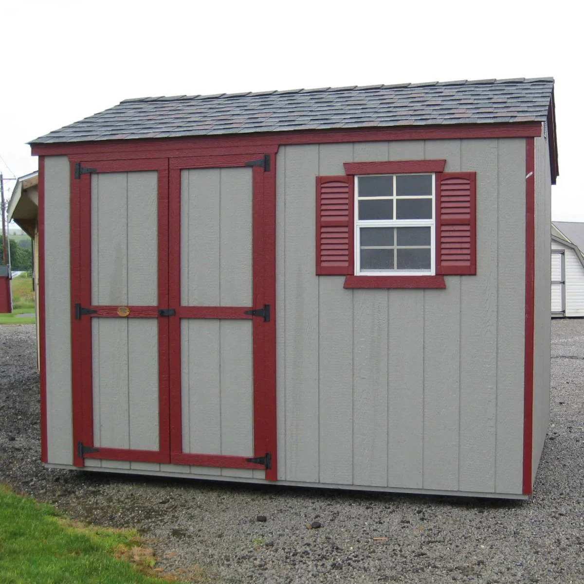 Little Cottage Co. 8 x 8 ft Wood Workshop Shed
