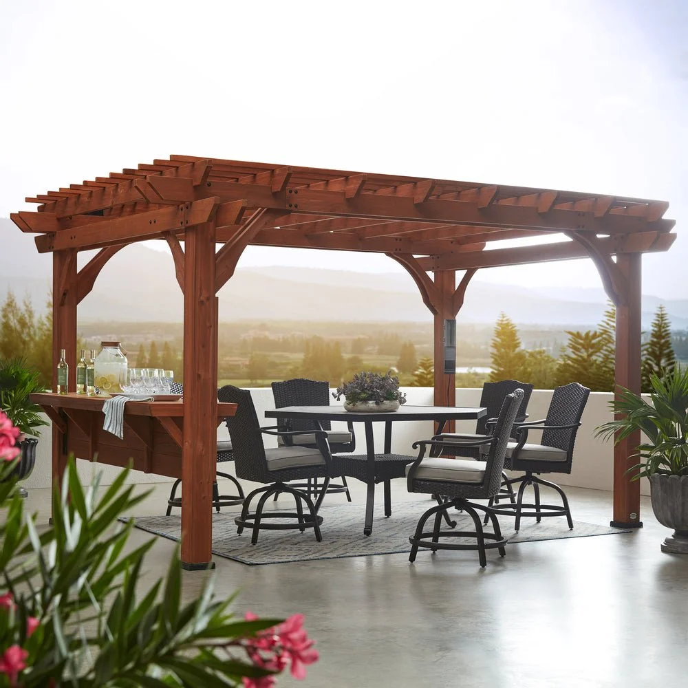 Backyard Discovery Wooden Outdoor Pergola