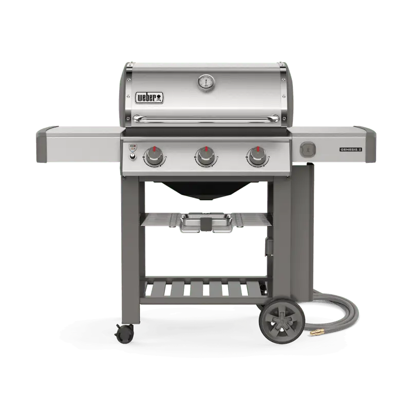 Weber 3-Burner Stainless Steel Gas Grill