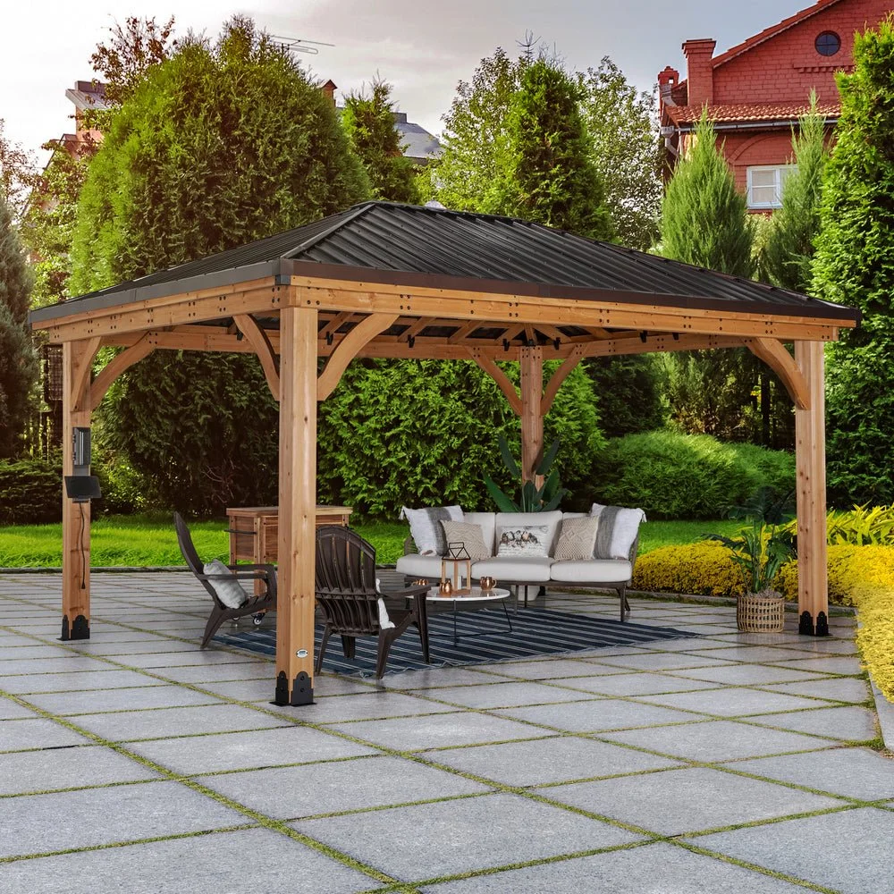 Backyard Discovery Wooden Outdoor Gazebo