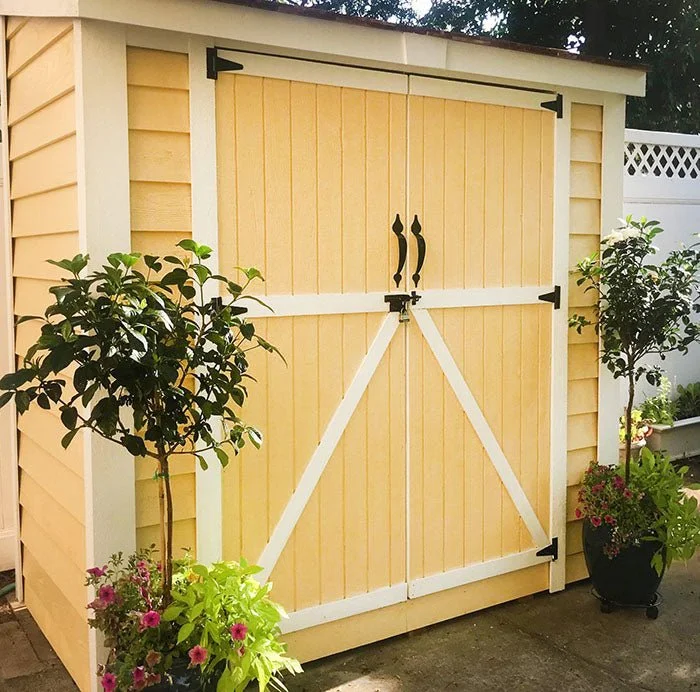 Outdoor Living Today 8 x 4 ft Storage Shed with Double Doors - Image 3