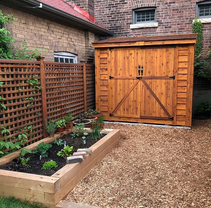 Outdoor Living Today 8 x 4 ft Storage Shed with Double Doors - Image 2