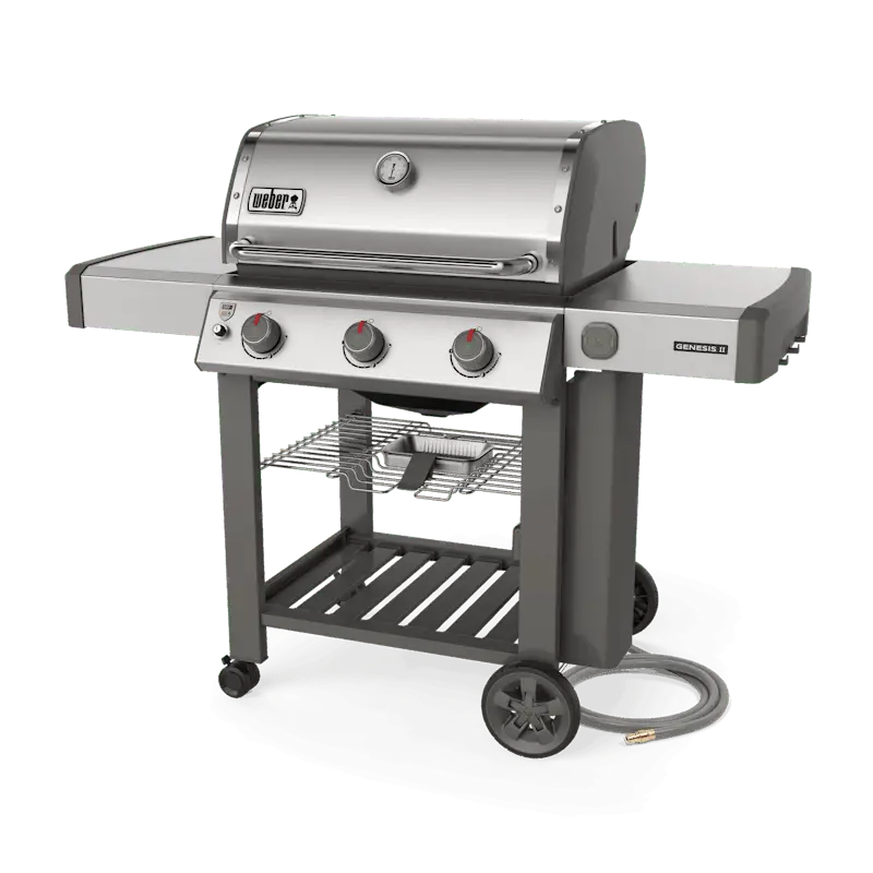 Weber 3-Burner Stainless Steel Gas Grill - Image 2