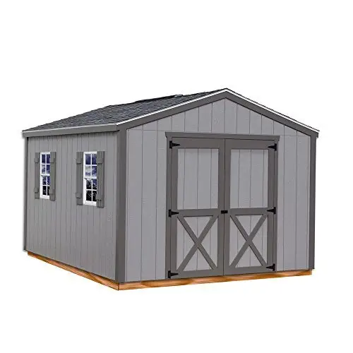 Best Barns 10 x 12 ft Wood Storage Shed Kit with Floor