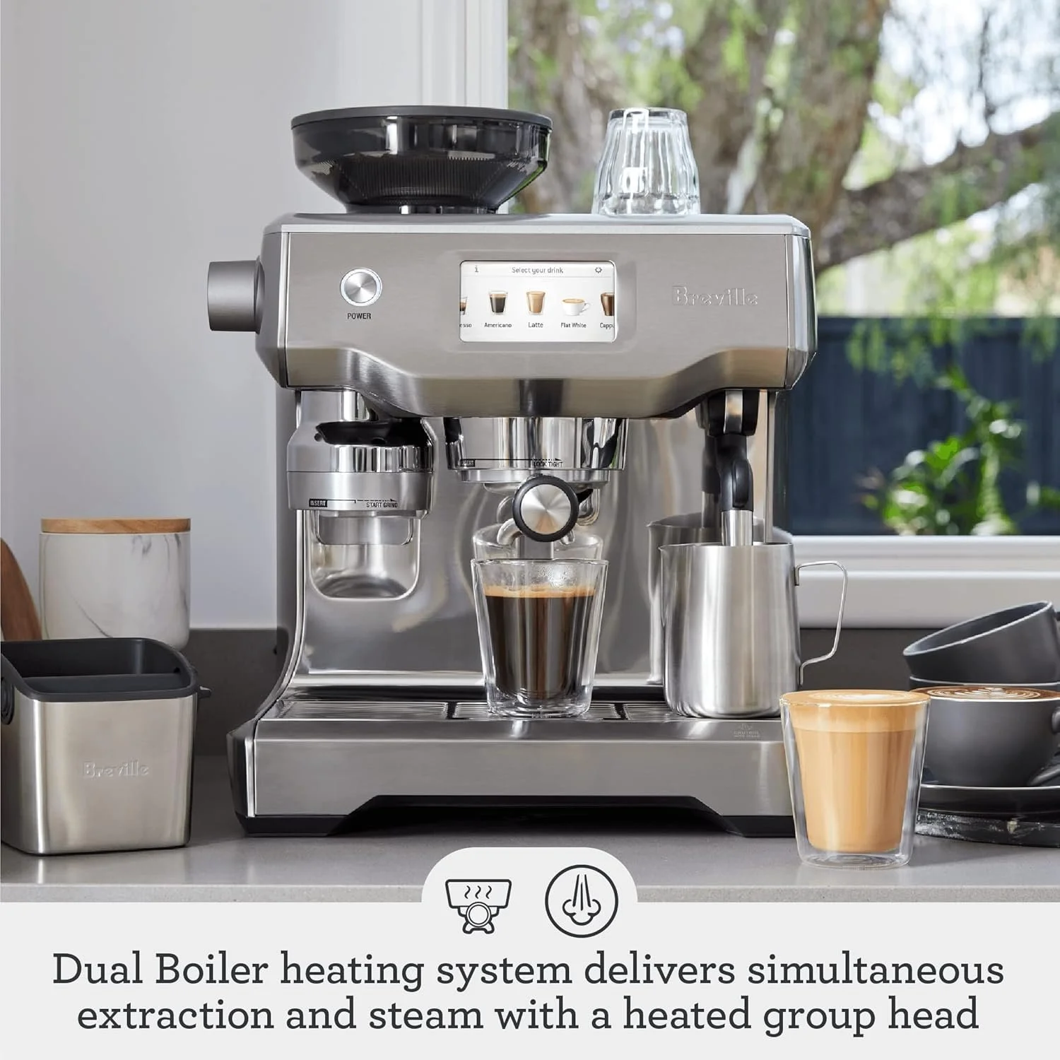 Breville Automatic Espresso Machine with Touchscreen - Image 5