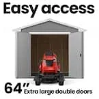 10 x 10 ft DIY Outdoor Wood Storage Shed