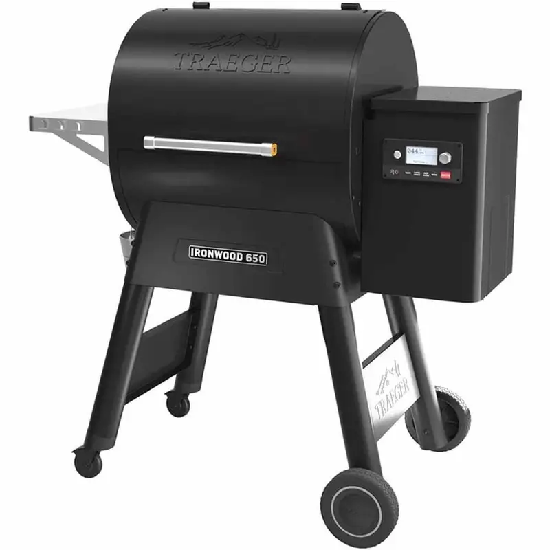 Traeger Wood Pellet Grill and Smoker, 650 Sq In