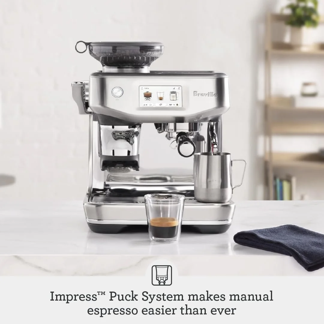 Breville Touchscreen Espresso Machine with Assisted Tamping - Image 3