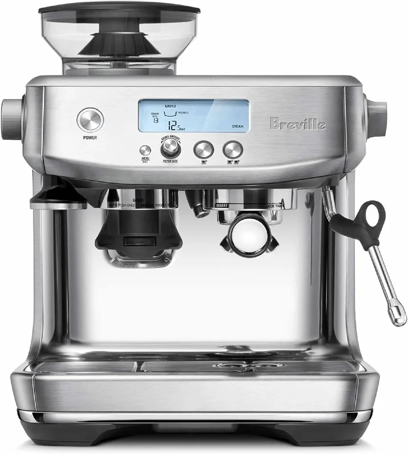 Breville Espresso Machine with Grinder and Digital Display