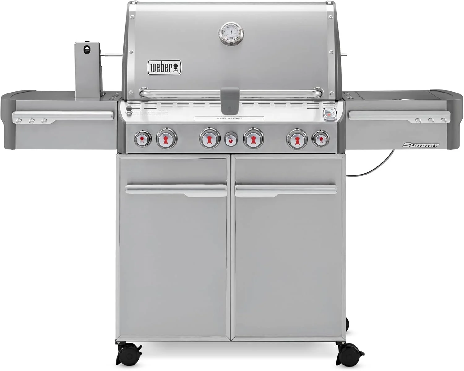 Weber 4-Burner Stainless Steel Gas Grill