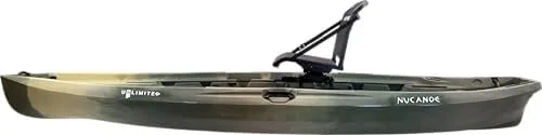 NuCanoe Sit-on-Top Fishing and Hunting Kayak, Pedal Drive Compatible - Image 3