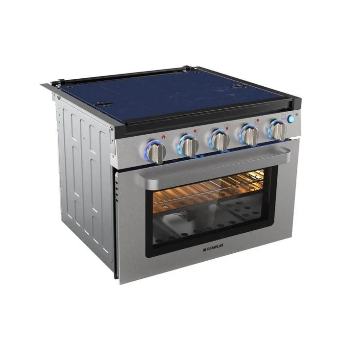 Camplux 17 Inch RV Oven with 3-Burner Gas Cooktop - Image 3