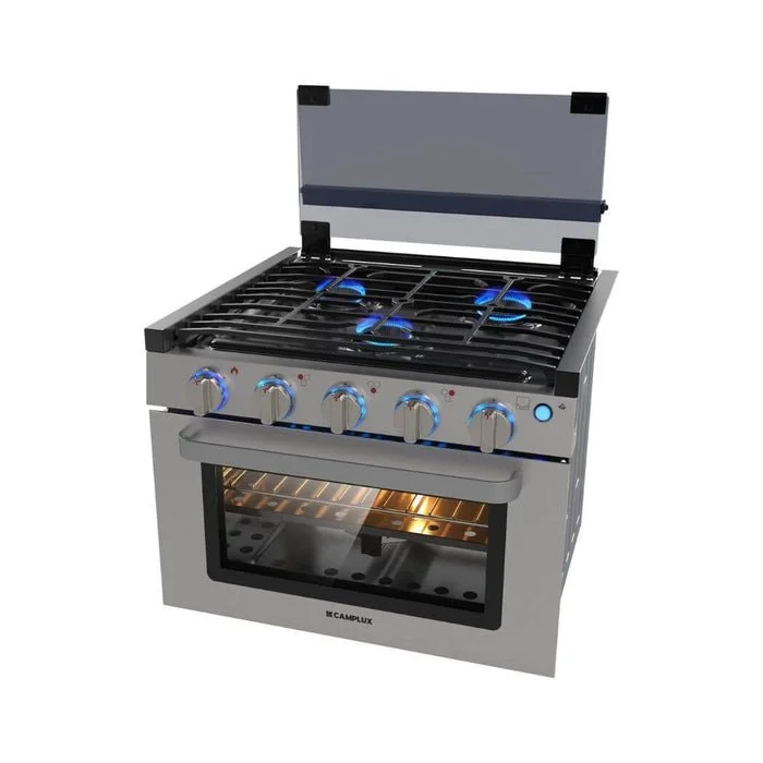 Camplux 17 Inch RV Oven with 3-Burner Gas Cooktop - Image 2