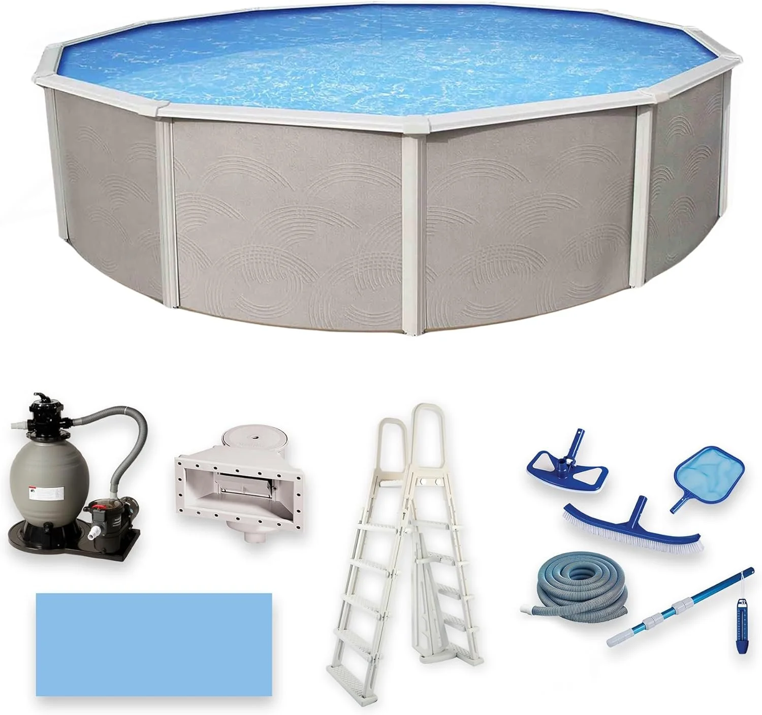 Blue Wave 15 ft Round Above Ground Pool