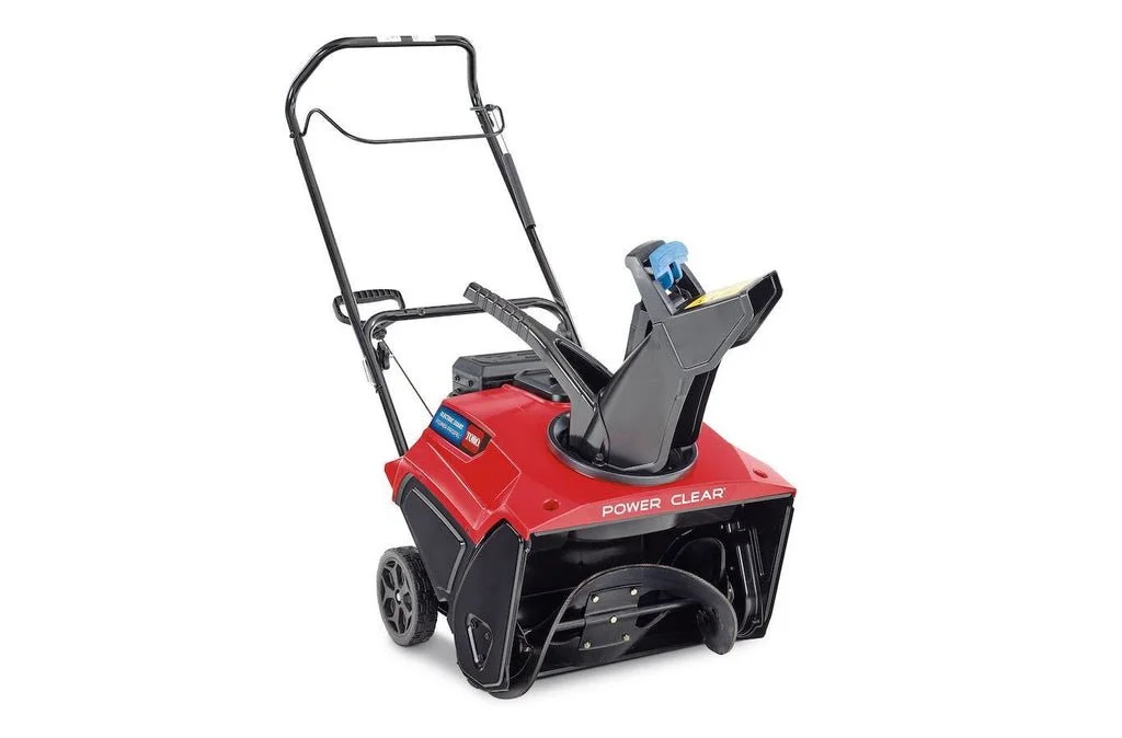 Toro 21 Inch Single-Stage Gas Snow Blower with Electric Start
