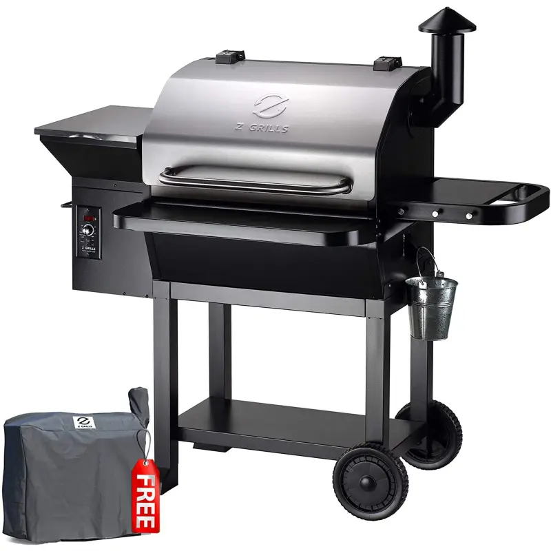 Z Grills 8-in-1 Wood Pellet Smoker Grill
