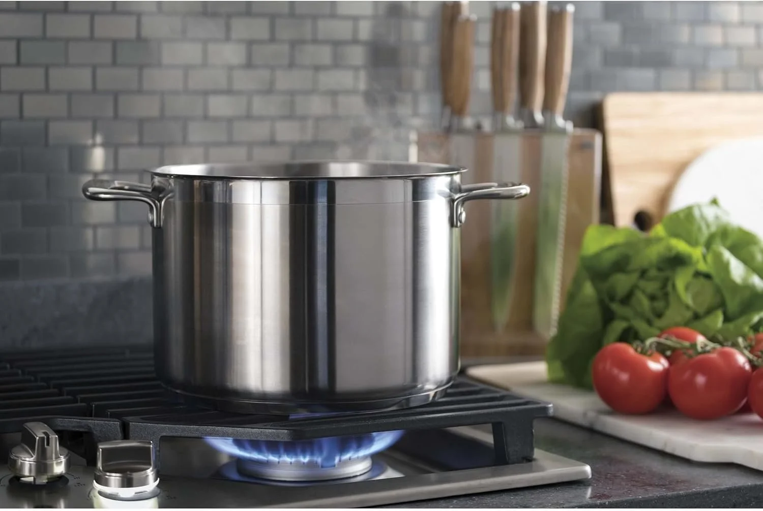 GE Profile 36 Inch Built-In Gas Cooktop - Image 2