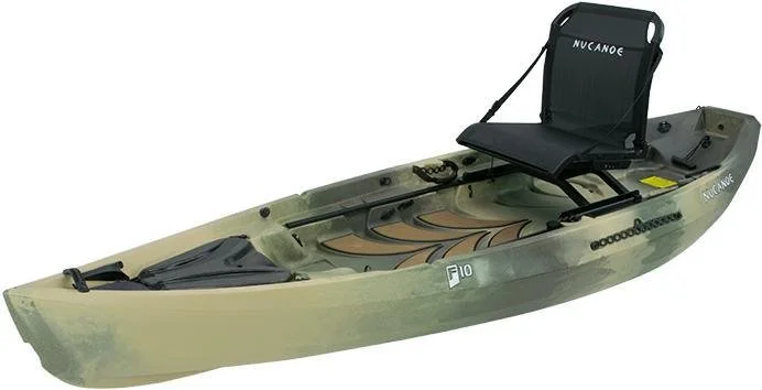 NuCanoe 10 ft Fishing Kayak with Swivel Seat - Image 3