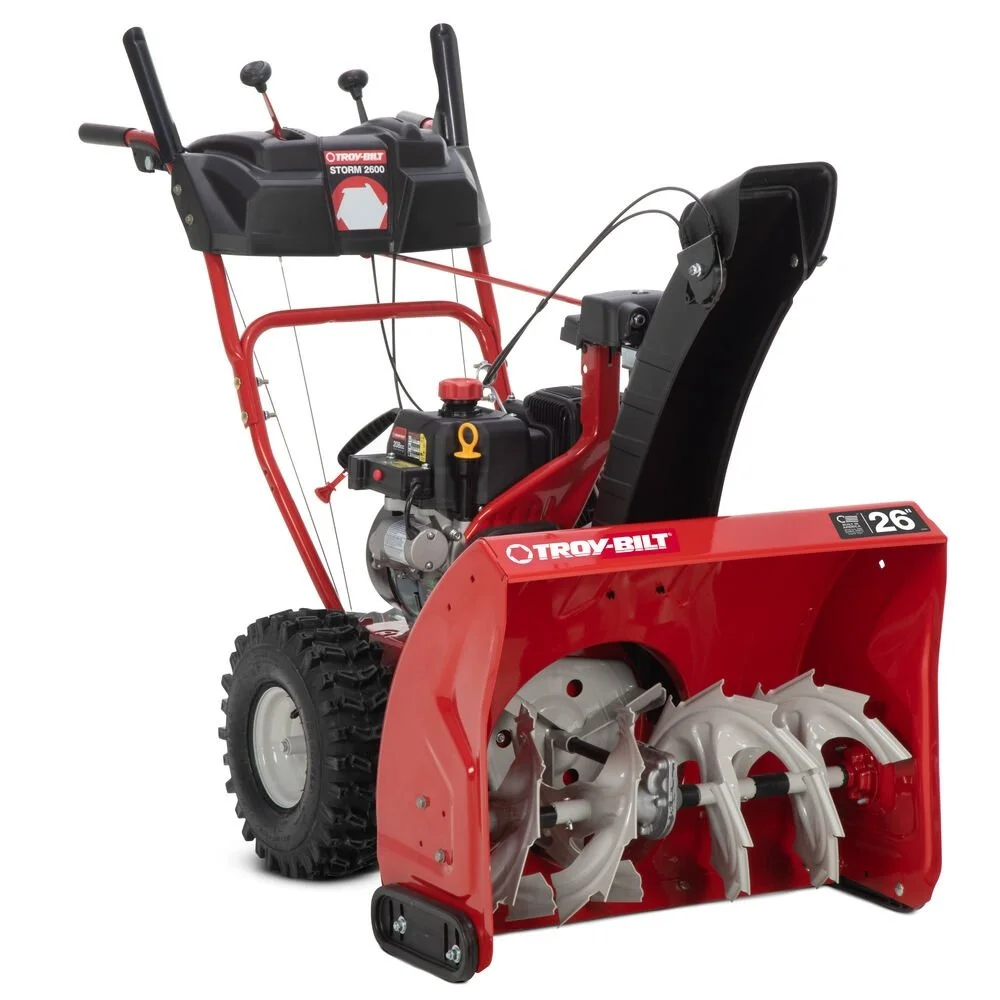 Troy-Bilt 26 Inch 208cc Two-Stage Gas Snow Blower with Electric Start