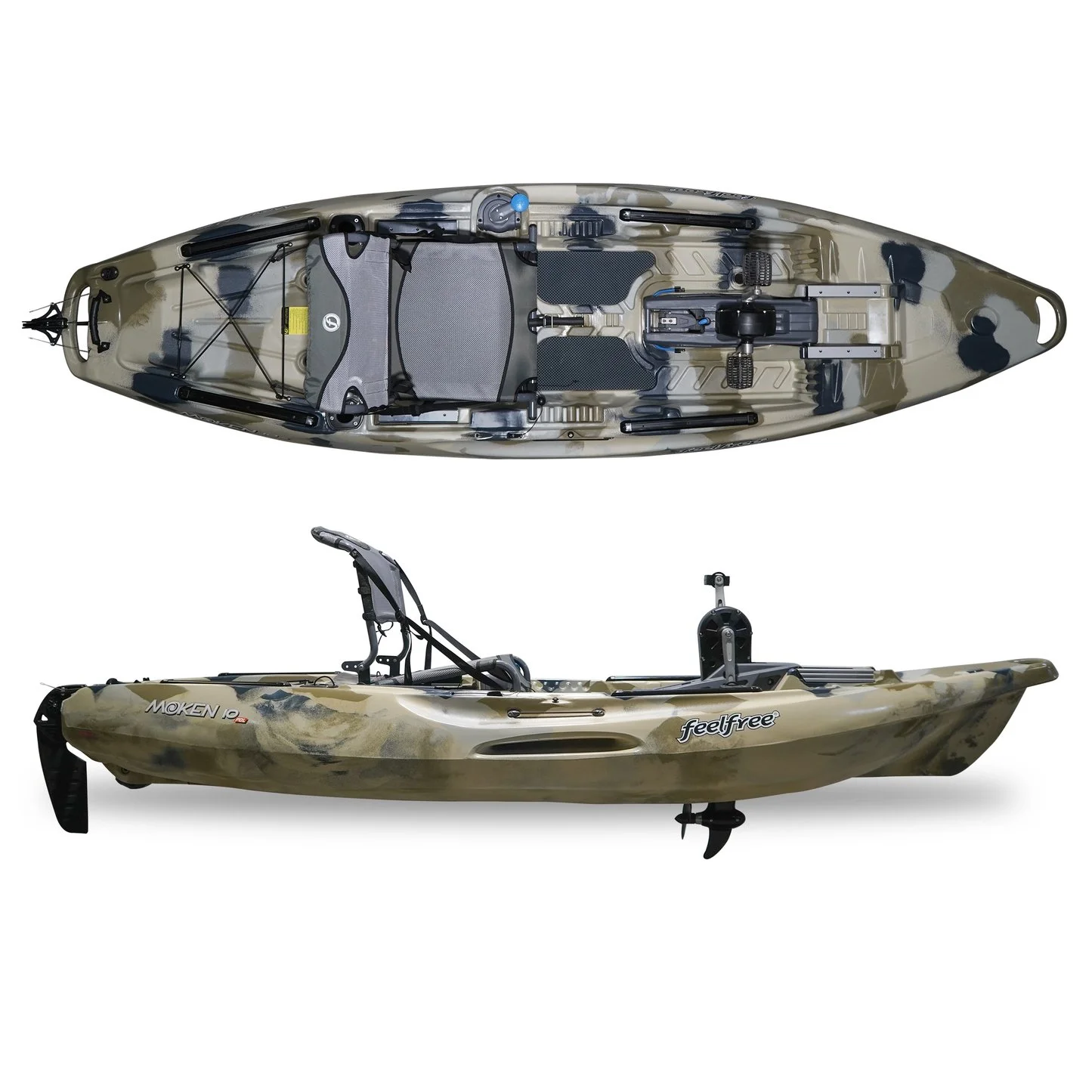 Feelfree 10 ft Pedal Drive Fishing Kayak