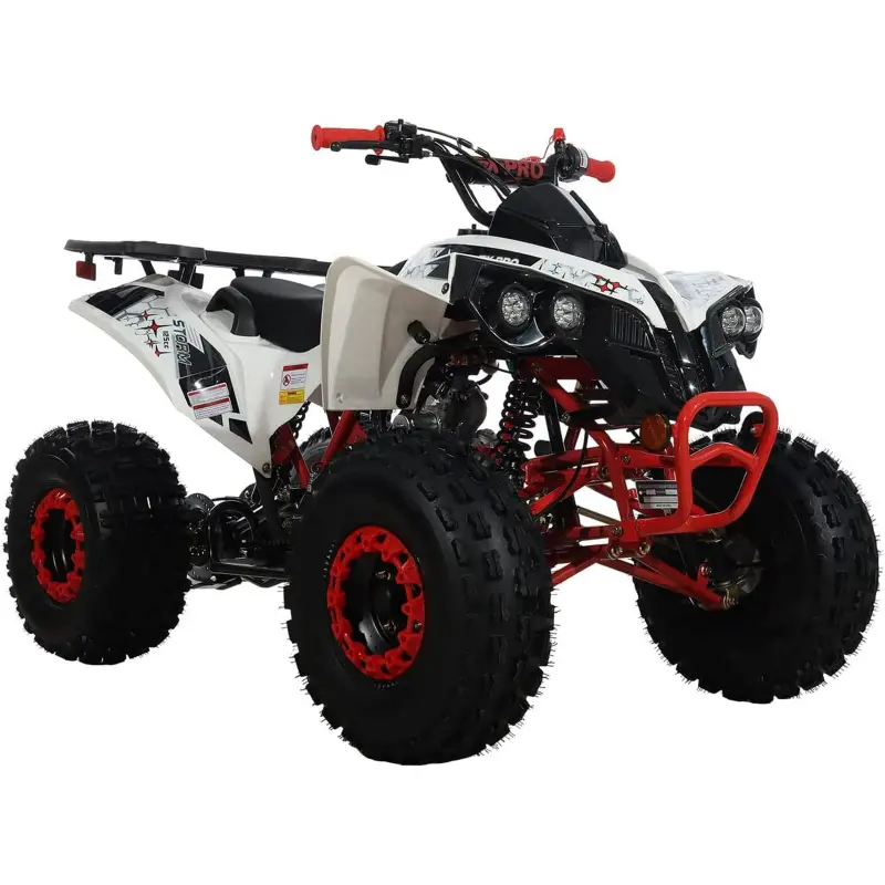 X-Pro 125cc ATV with Reverse, Electric Start, Luggage Rack and LED Headlight