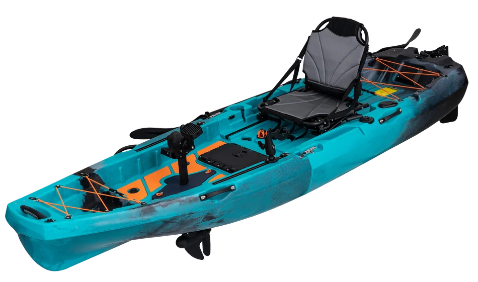 10ft Modular Pedal Drive Fishing Kayak, 430 lbs Capacity