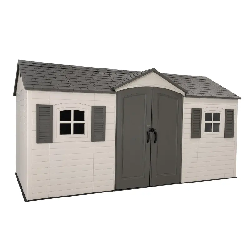 Lifetime 15 x 8 ft Outdoor Storage Shed